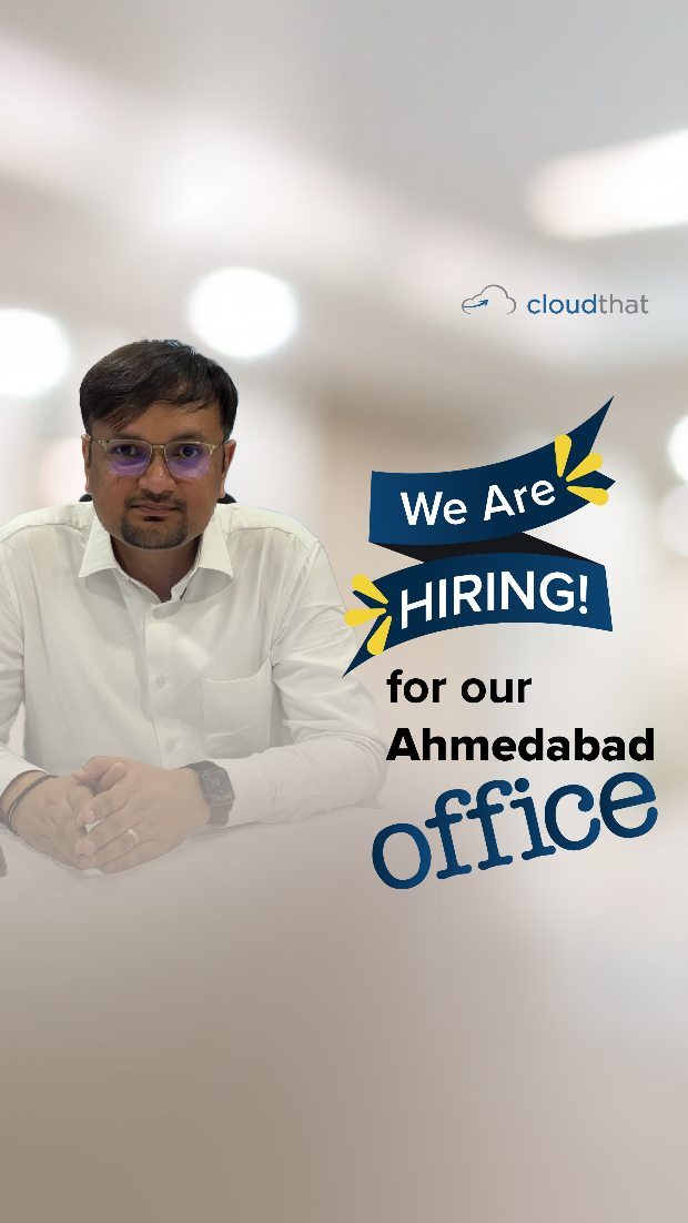 Apply now - link in bio

Looking for a change? Ahmedabad is the place to be! Join our team as we expand in this vibrant city. We are hiring passionate individuals ready to make an impact. Don't miss out on this opportunity!

#cloudconsulting #Cloudcomputing #Jobsearch #Ahmedabad #Newoffice #cloud #HiringAlert