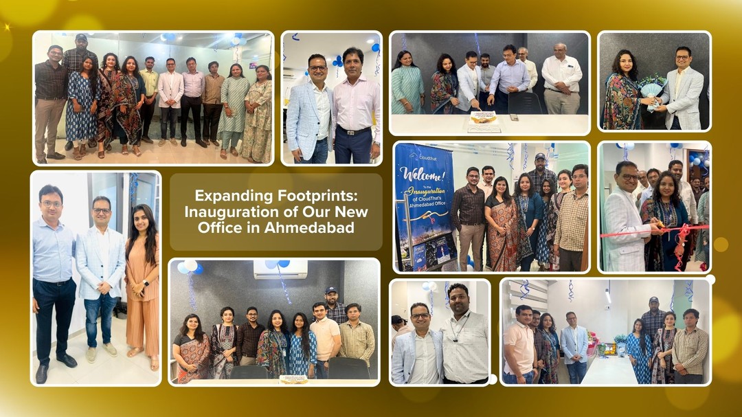 Every journey needs fresh steps, and CloudThat has taken an exciting leap forward with the inauguration of our new office in Ahmedabad! The event was a wonderful celebration of teamwork, shared experiences, and new beginnings, reflecting the energy that drives us forward. 

With this new workspace, we’re ready to push boundaries in the tech industry and help more people adopt cloud technologies.

Here’s a sneak peek of the amazing moments we shared!

Bhavesh Goswami @bhaveshgos | @prarthitm 

#Ahmedabad #Newoffice #Cloud #CloudComputing #Businessgrowth #Growth #CloudTraining #CloudConsulting